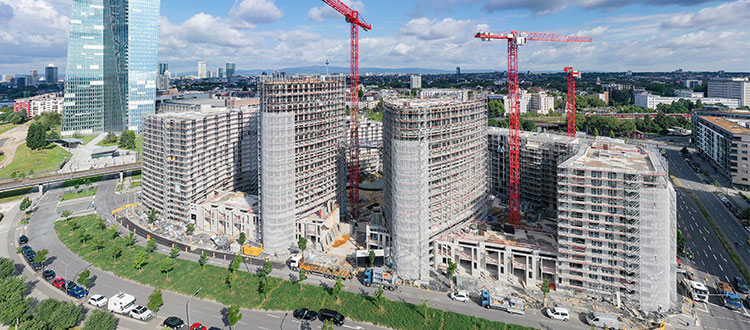 Un progetto edilizio visionario: l’Hafenpark Quartier di Francoforte