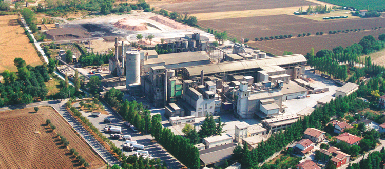 The Santarcangelo plant ceases production activities